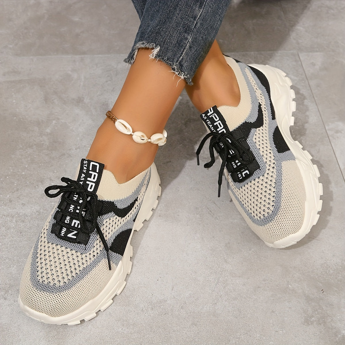 Avelena - Plateau Sneakers für Damen