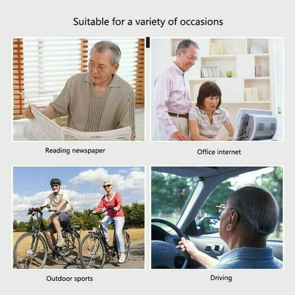 Avelena | Dritte Generation Titan progressive Fern- und Nahbereichslesebrillen