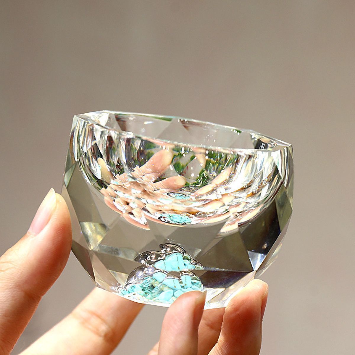 Avelena | 50ml diamantgeschliffene Kristall Getränkegläser Wodka Schnapsgläser Weingläser Whiskey Gläser Spirituosen Sake Soju Brandy Teetasse