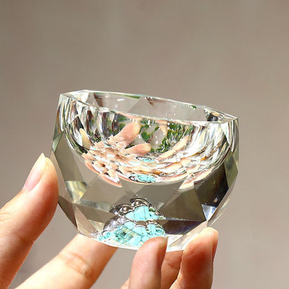 Avelena | 50ml diamantgeschliffene Kristall Getränkegläser Wodka Schnapsgläser Weingläser Whiskey Gläser Spirituosen Sake Soju Brandy Teetasse