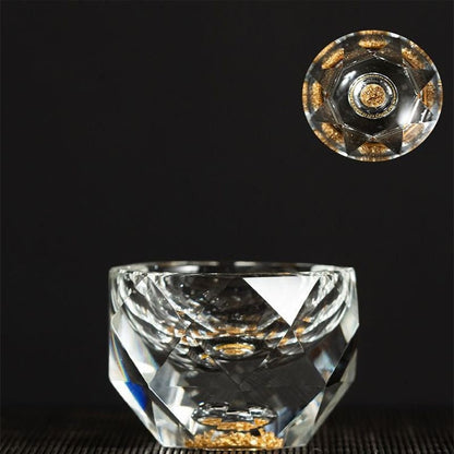 Avelena | 50ml diamantgeschliffene Kristall Getränkegläser Wodka Schnapsgläser Weingläser Whiskey Gläser Spirituosen Sake Soju Brandy Teetasse