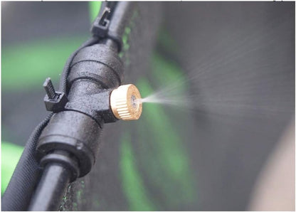 Avelena | Bewässerungssystem für den Garten – Tropfbewässerung Kit mit Einstellbarem Sprühkopf und Zubehör