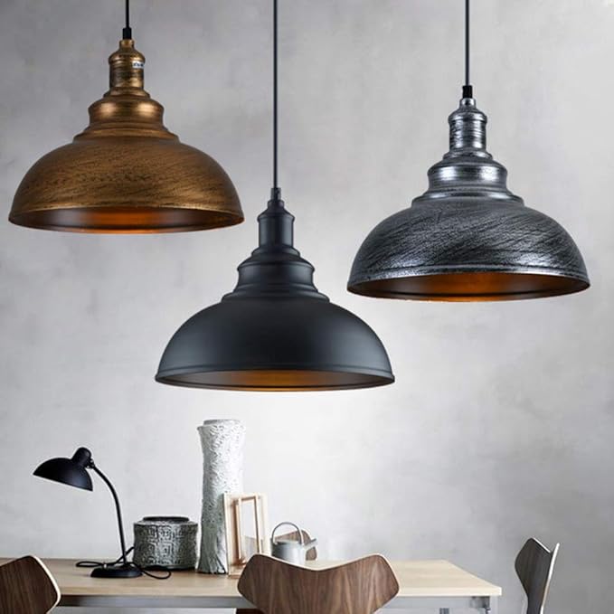 Avelena | Retro Industrielle Deckenpendelleuchte