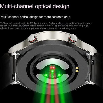 Avelena | CardioSense – Medizinische ECG-Smartwatch mit Osram-Sensor & 24/7 Gesundheitsüberwachung