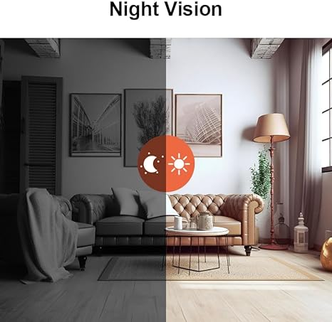 Avelena | Drahtlose 1080P WiFi Sicherheitskamera - Schützen Sie Ihr Zuhause