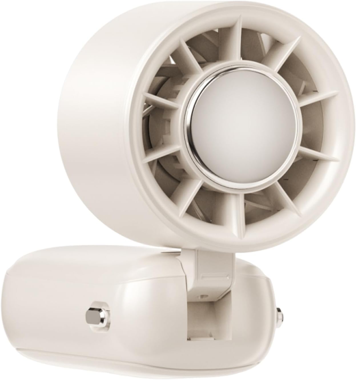 Avelena | Tragbarer faltbarer Handventilator mit LED-Anzeige 100 Geschwindigkeiten