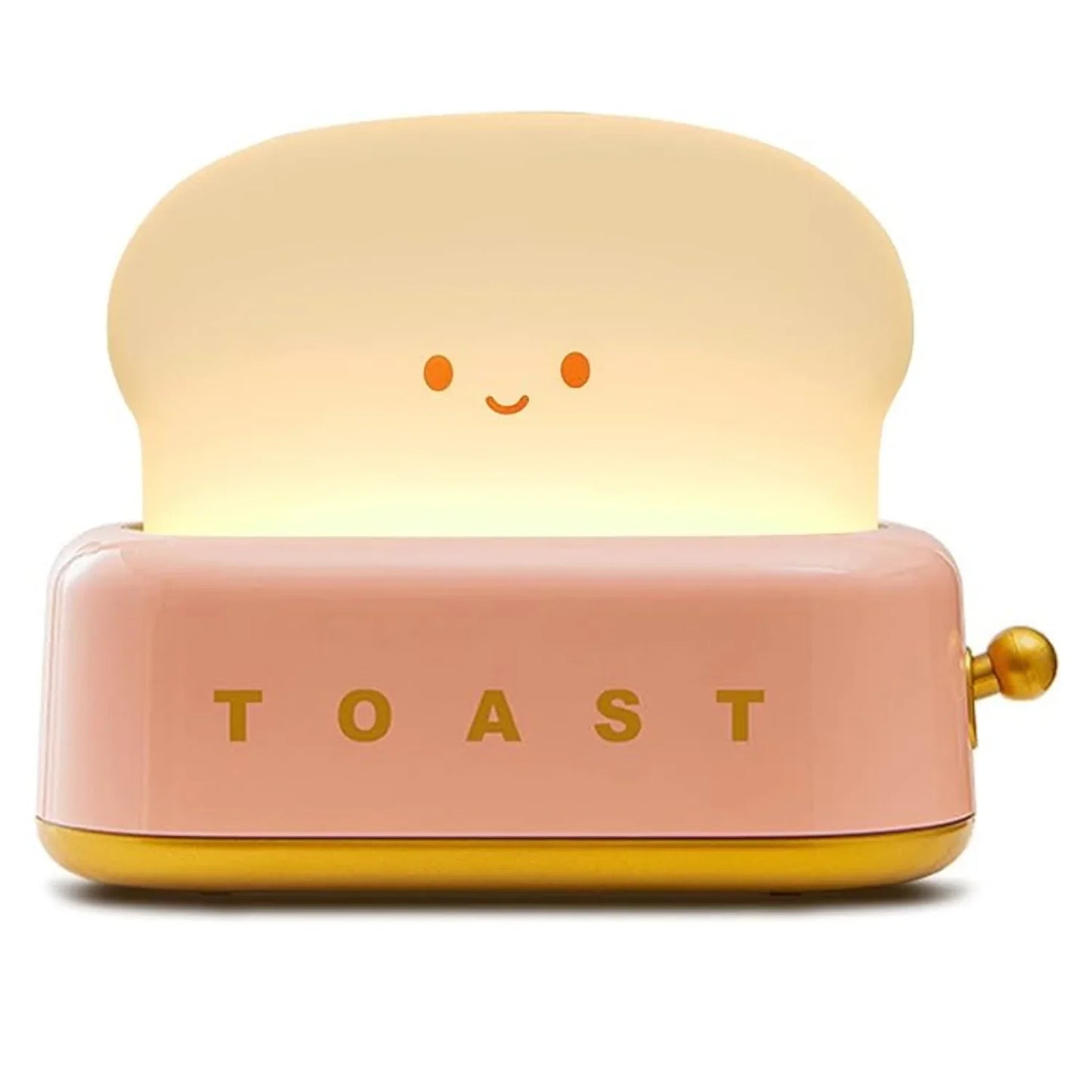 Avelena | Schattige Nachttischlampe – Kawaii Toast LED-Lampe für Gemütliche Beleuchtung