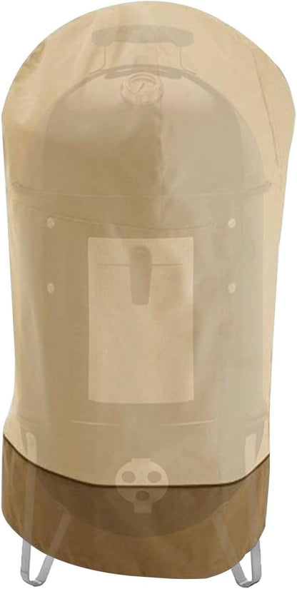 Avelena | Wasserdichtes Oxford BBQ Smoker Cover mit UV-Schutz – Bravoro