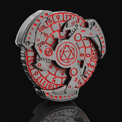 Avelena | 7-in-1 Fidget Spinner Polyhedral Metal Würfel