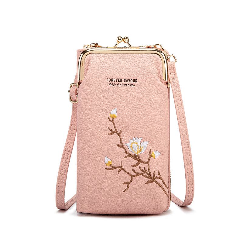 Avelena | Bestickte Damen-Crossbody-Geldbörse