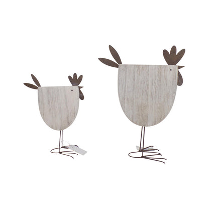 Avelena | Mum Barn Huhn Set 2 Ornamente
