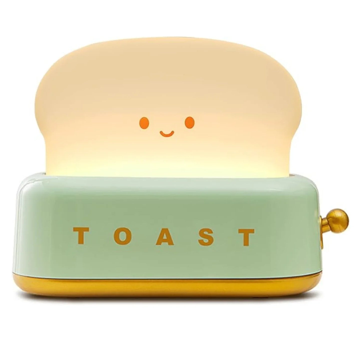 Avelena | Schattige Nachttischlampe – Kawaii Toast LED-Lampe für Gemütliche Beleuchtung