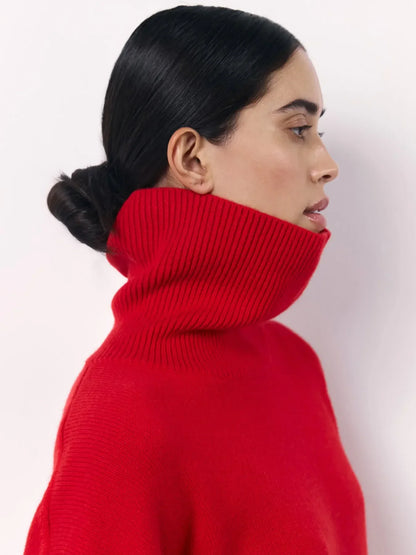 Avelena | Modischer, Weit Geschnittener Pullover für Frauen