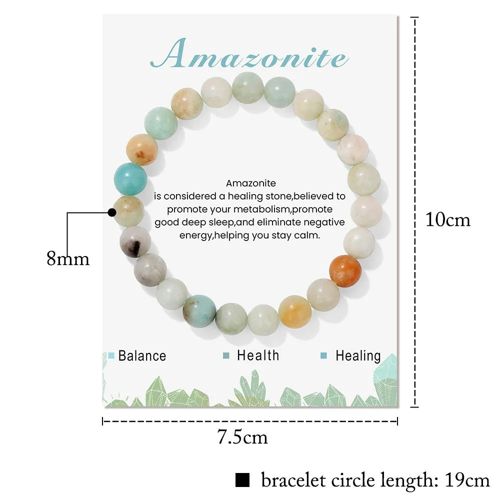 Avelena | Natürliche Kristall Heilende Energie Armband Aria