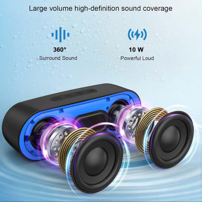 Avelena | Wasserdichter Bluetooth-Lautsprecher Mit Tws, 24 Stunden Spielzeit, Stereo-Sound