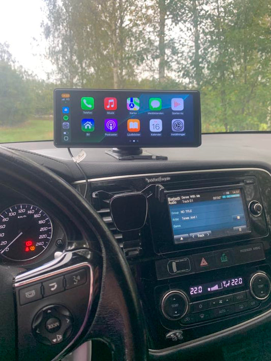 Avelena | CarVision Pro – Smartes Auto-Display mit Apple CarPlay, Android Auto & Dash-Kamera