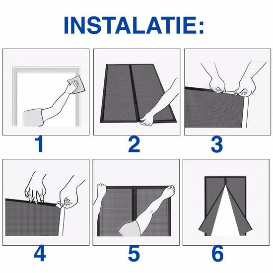 Avelena | BugGuard | Magnetische Fliegengittertür