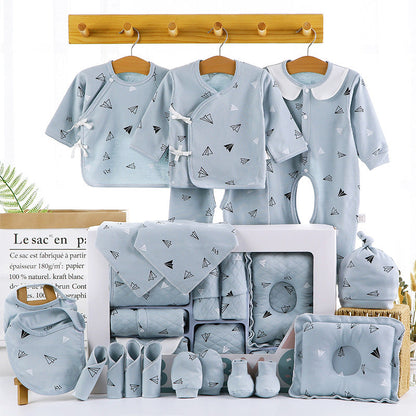 Avelena | Babygeschenkbox-Set aus Baumwolle für Neugeborene