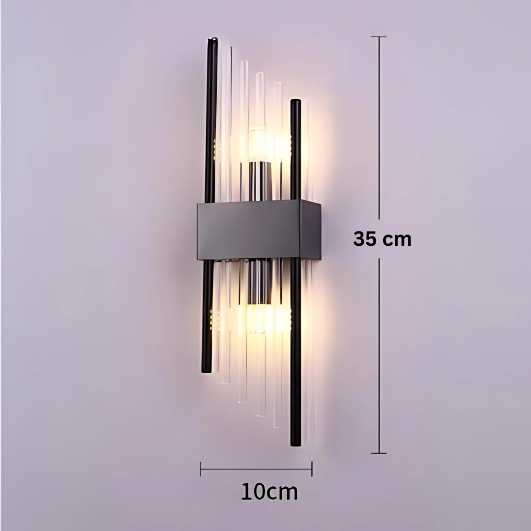 Avelena | Wandleuchte - GlamorLite - Luxuriöses Design - Elegant und Raffiniert