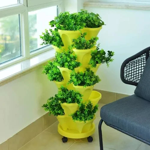 Avelena | Vertikaler Garten - PlantStack - Platzsparend - Grüne Rasterlösung