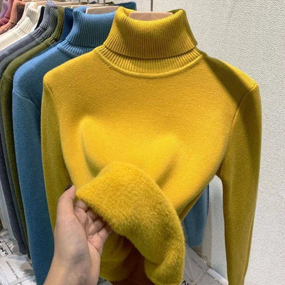 Avelena | Fleece-Turtleneck