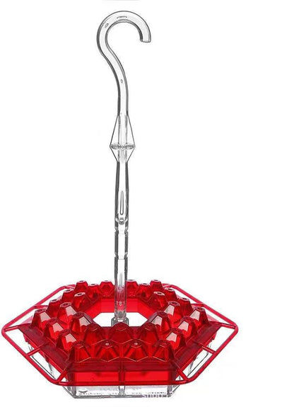 Avelena | Ants Resistant Hummingbird Feeder | 30 Feeding Openings, UV Resistant & Ideal for Outdoor Bird Watching