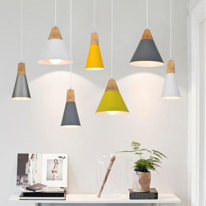 Avelena | Minimalistische Holz Pendelleuchte | NordicLight