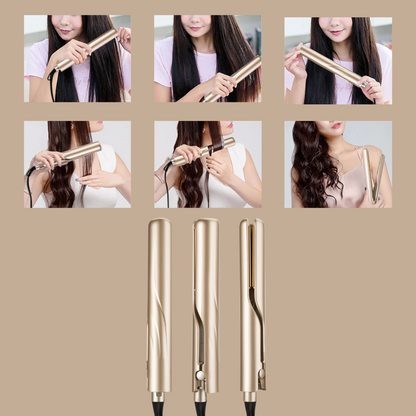 Avelena | ZwillingsStil 2-in-1-Hairstyler und Lockenstab