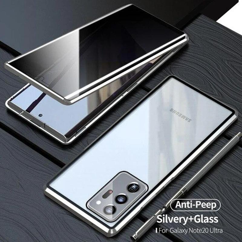 Avelena | Samsung Anti-Peep Gehärtetes Glas Handyhülle