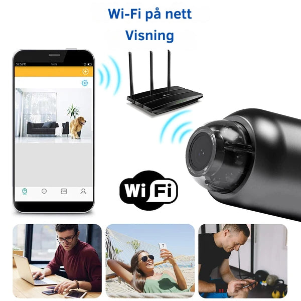 Avelena | Nanowatch - Tragbare Wifi Kamera mit Langer Batterielebensdauer und Hd Aufnahmen
