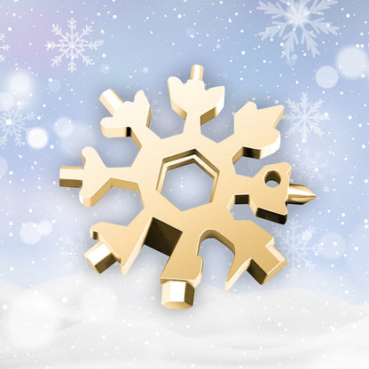 Avelena | 18-in-1 Edelstahl Schneeflocken Multi-tool