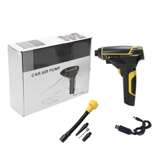 Avelena | 120W Auto-Luftkompressor Handheld USB wiederaufladbare elektrische Inflationspumpe