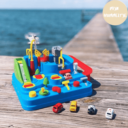 Avelena | Interaktives Stadtspielset mit Autos & Hubschrauber für Kinder ab 3 Jahren