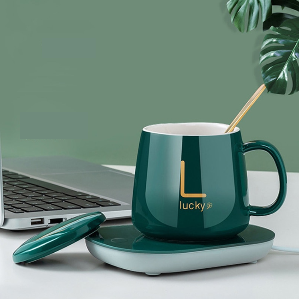 Avelena | Lifesmart 55C Konstant Temperatur Tassenwärmer Geschenkset
