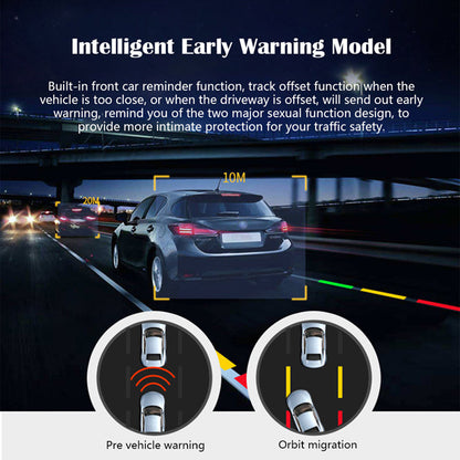 Avelena | 1080P HD 360° drehende Mini ADAS Dashcam