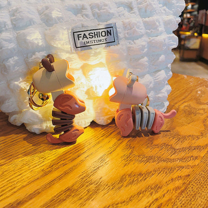 Avelena | Cartoon Tier Mini Schreibtischlampe Schlüsselanhänger