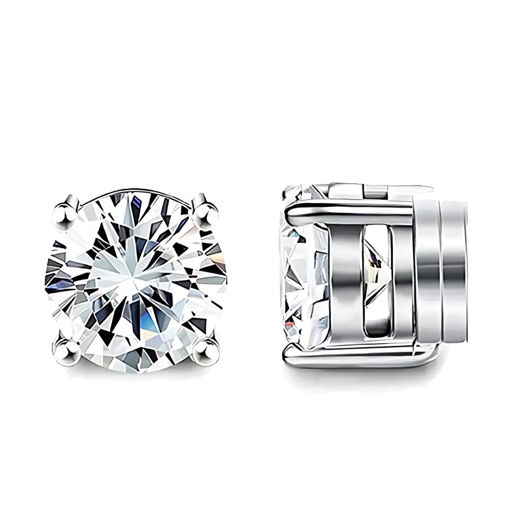 Avelena | Premium Unisex Magnetische Kristall Design Steckerohrringe