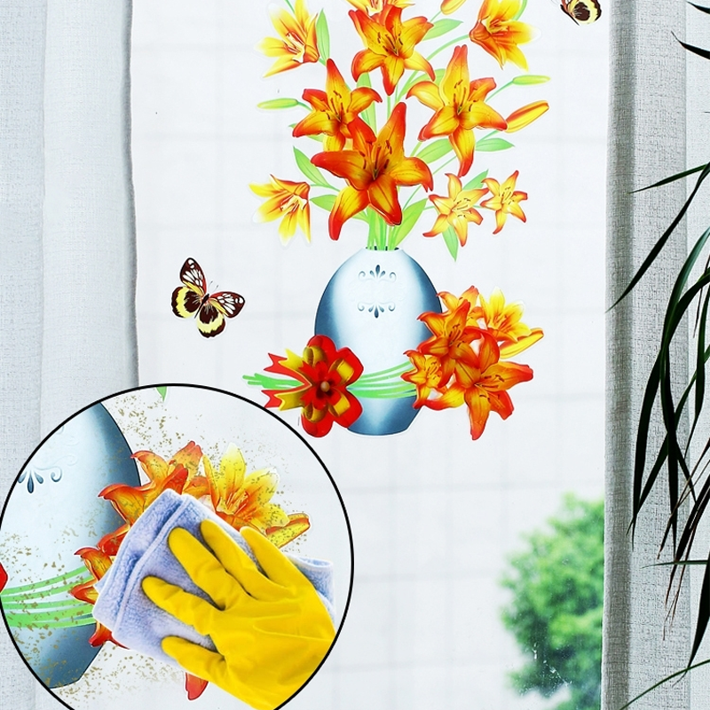 Avelena | 3D Selbsthaftende Pflanzvase Aufkleber