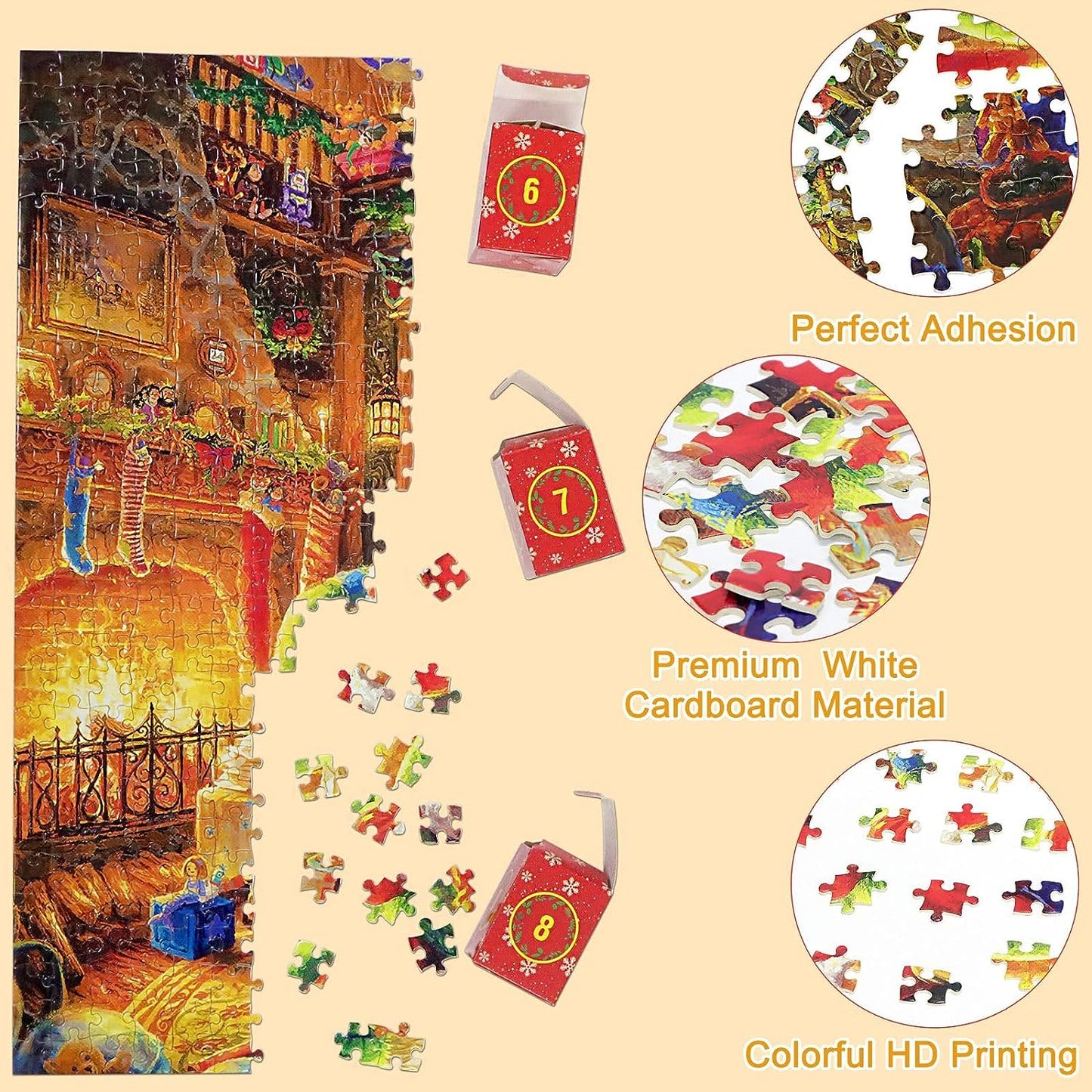 Avelena | Adventskalender Weihnachtspuzzle