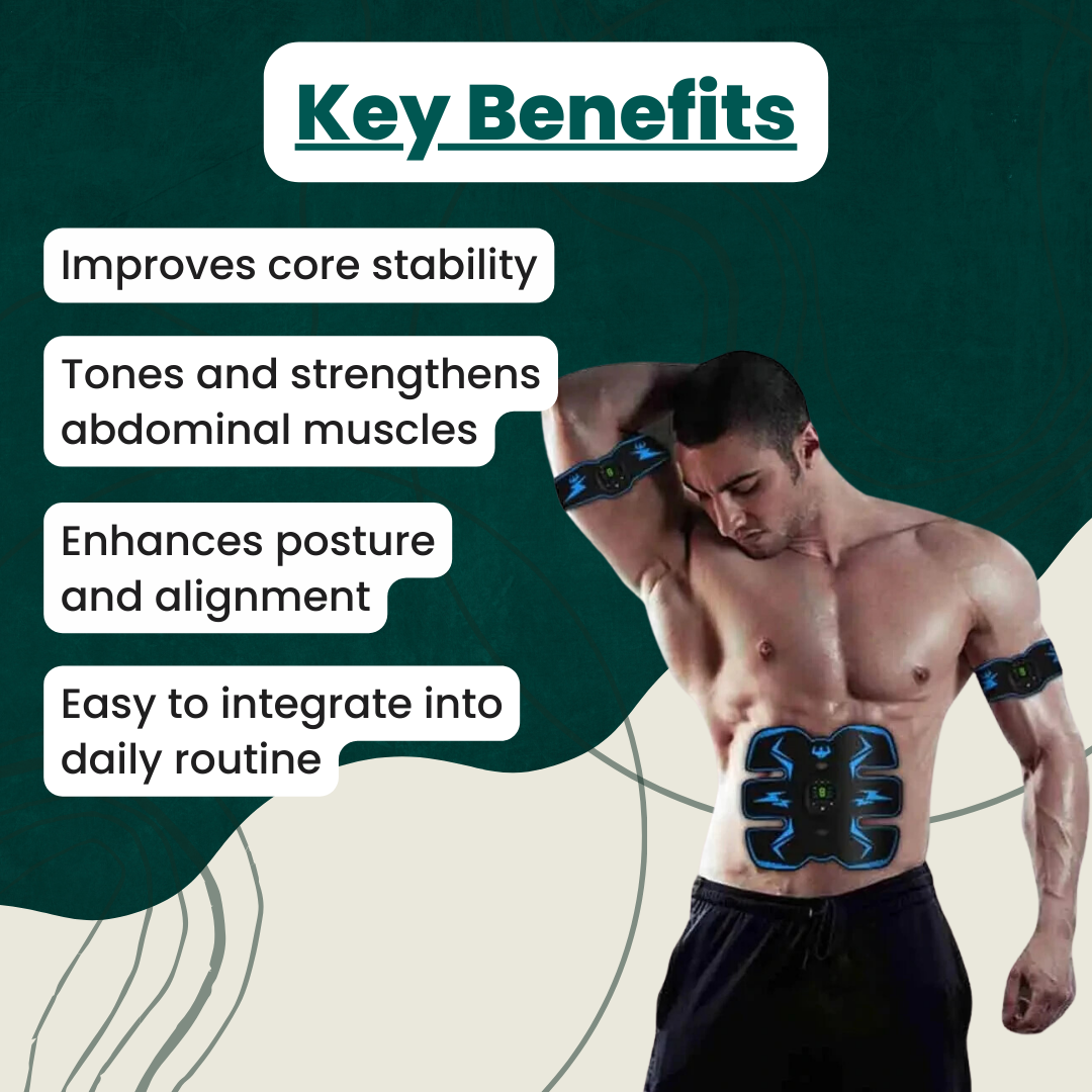 Avelena | Bauchmuskeltrainer | Fitnessgerät für Muskeltraining | Ausrüstung für Bauchübungen