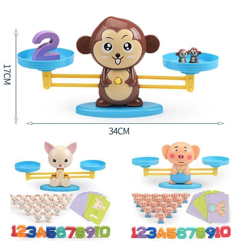 Avelena | Monkey Balance Cool Math Spiel für Kinder
