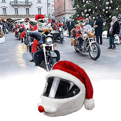 Avelena | Weihnachtsmann Motorradhelm Protektor