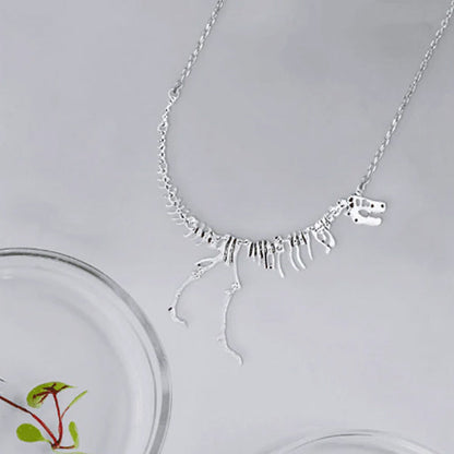 Avelena | Dinosaurier-Skelett-Halskette