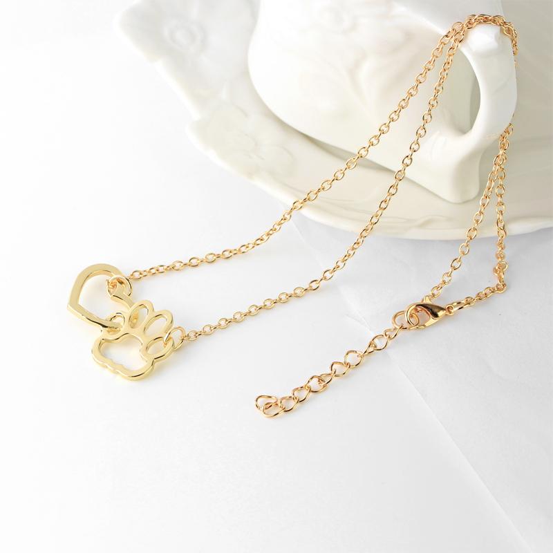 Avelena | Paw Heart Anhänger Necklace