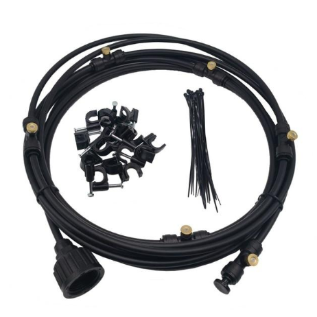 Avelena | Bewässerungssystem für den Garten – Tropfbewässerung Kit mit Einstellbarem Sprühkopf und Zubehör