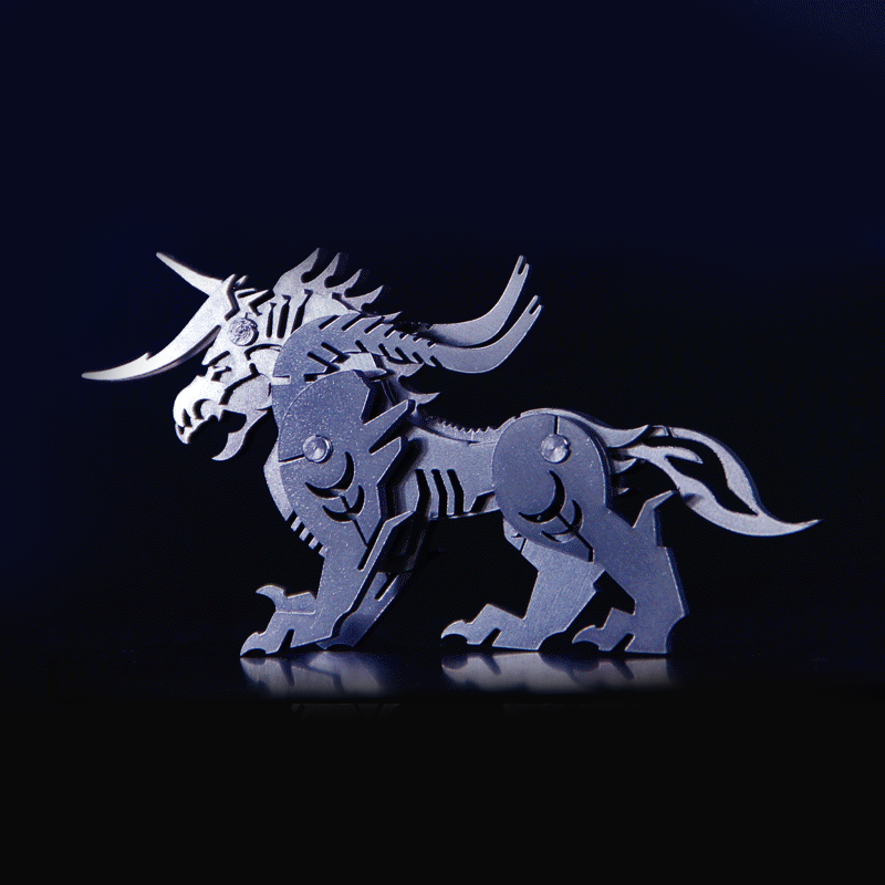 Avelena | DIY Edelstahl 3D Bauklötze, Bestes Geschenk für Weihnachten, Geburtstage und Feiertage