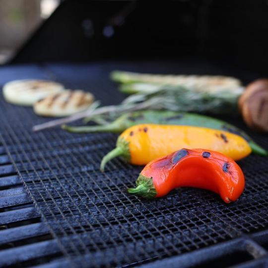 Avelena | Teflon Antihaft BBQ Grill Mesh Matte für wiederverwendbare Reinigung