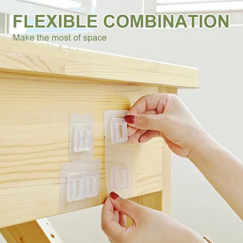 Avelena | Doppel-Seitige Klebe-Wandhaken-Wiederverwendbar