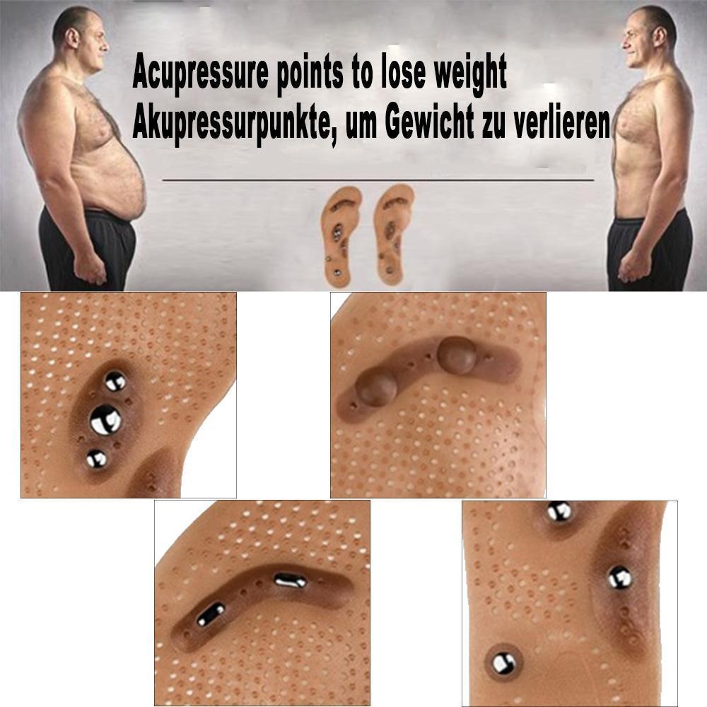 Avelena | Bequee Akupunktur Fettverbrennung Einlegesohlen (Ein Paar)
