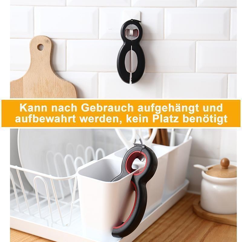 Avelena | 6 in1 Multifunktionale Tragbare Flaschenöffner Edelstahl